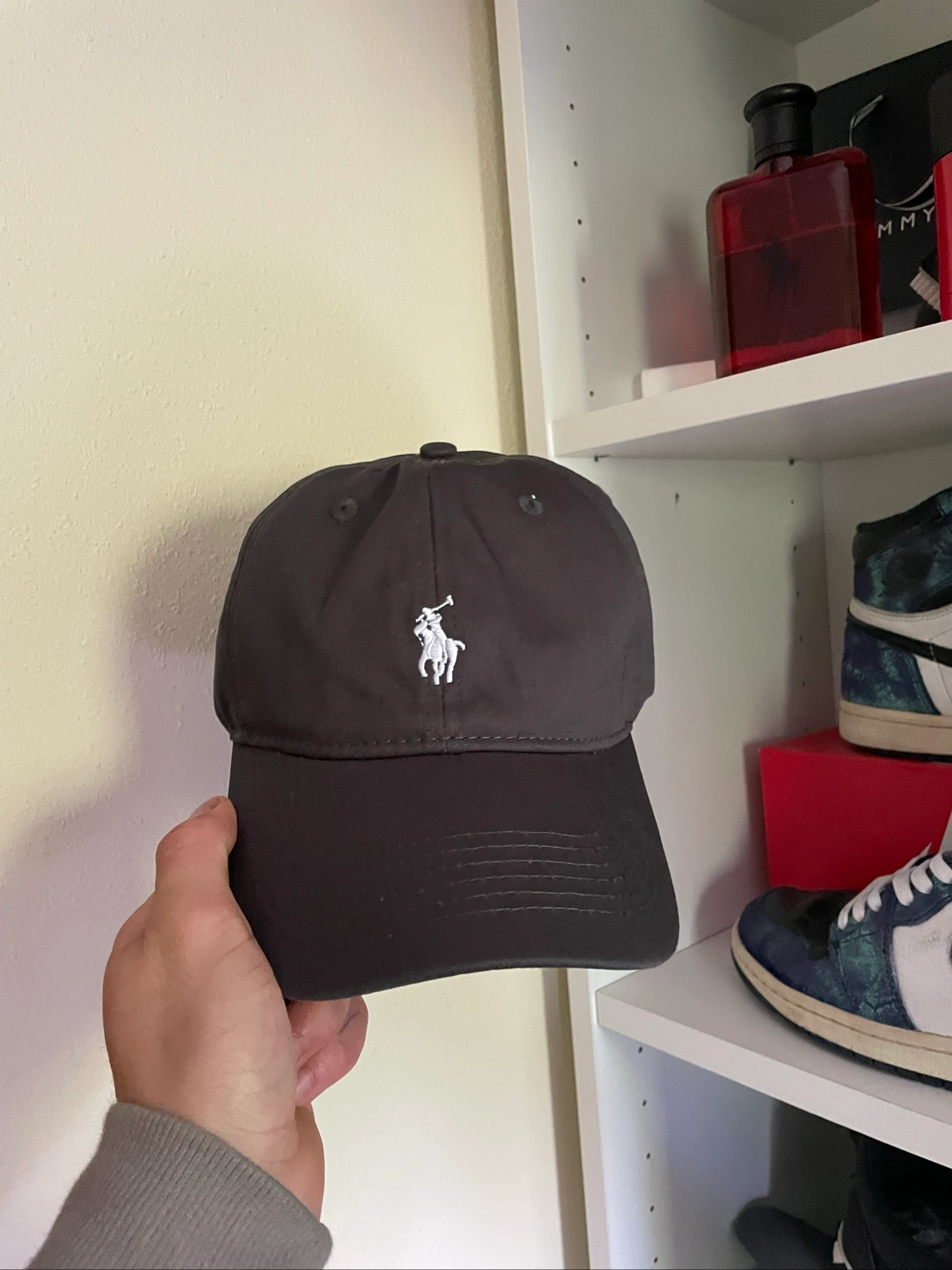 Gorra Ralph Lauren Gris
